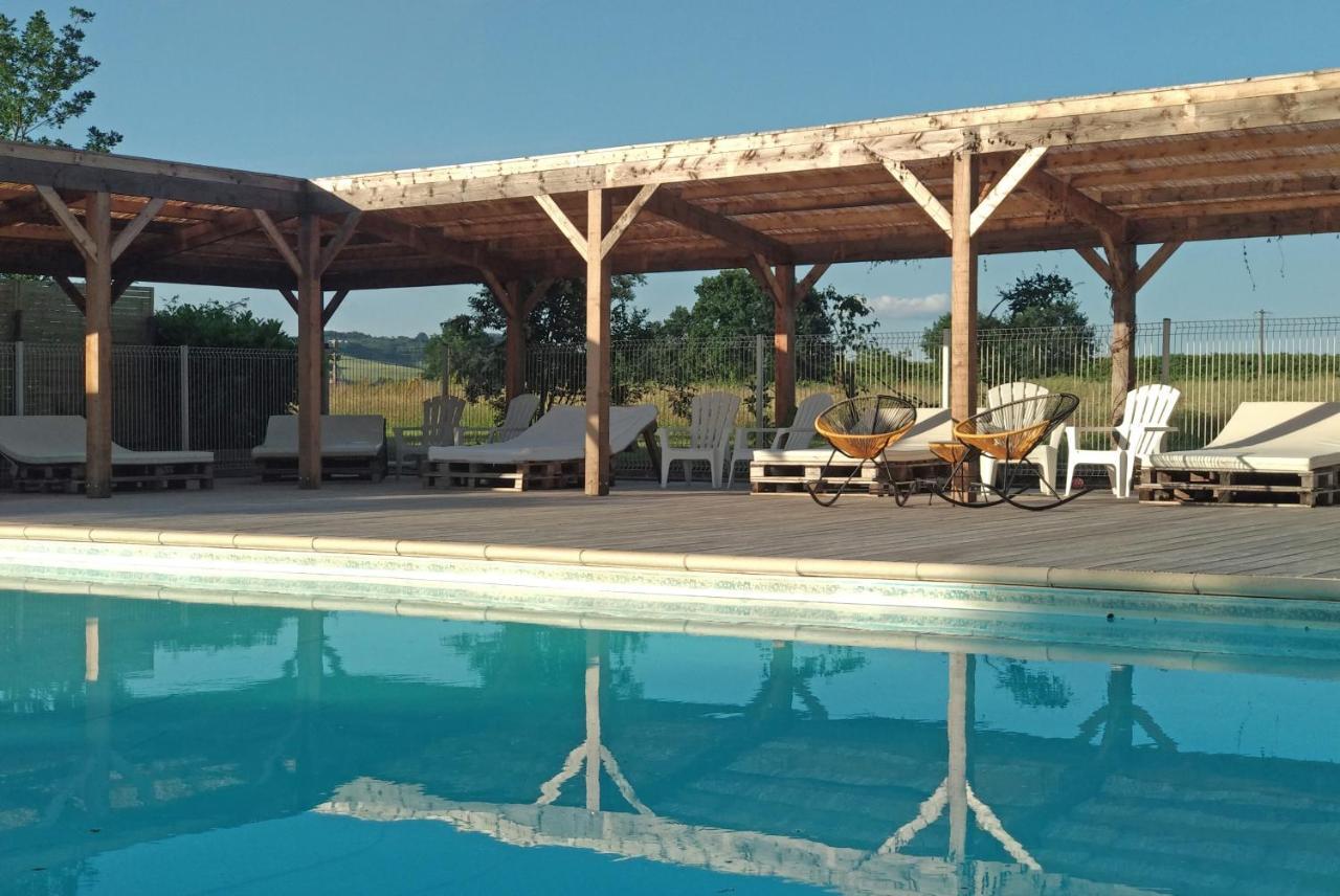 Domaine Ramonjavel, Glamping & Alpaca'S Bed and Breakfast Fongrave Eksteriør billede